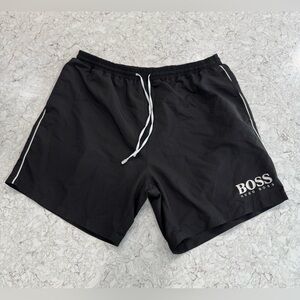 Black BOSS by Hugo Boss Starfish swim shorts